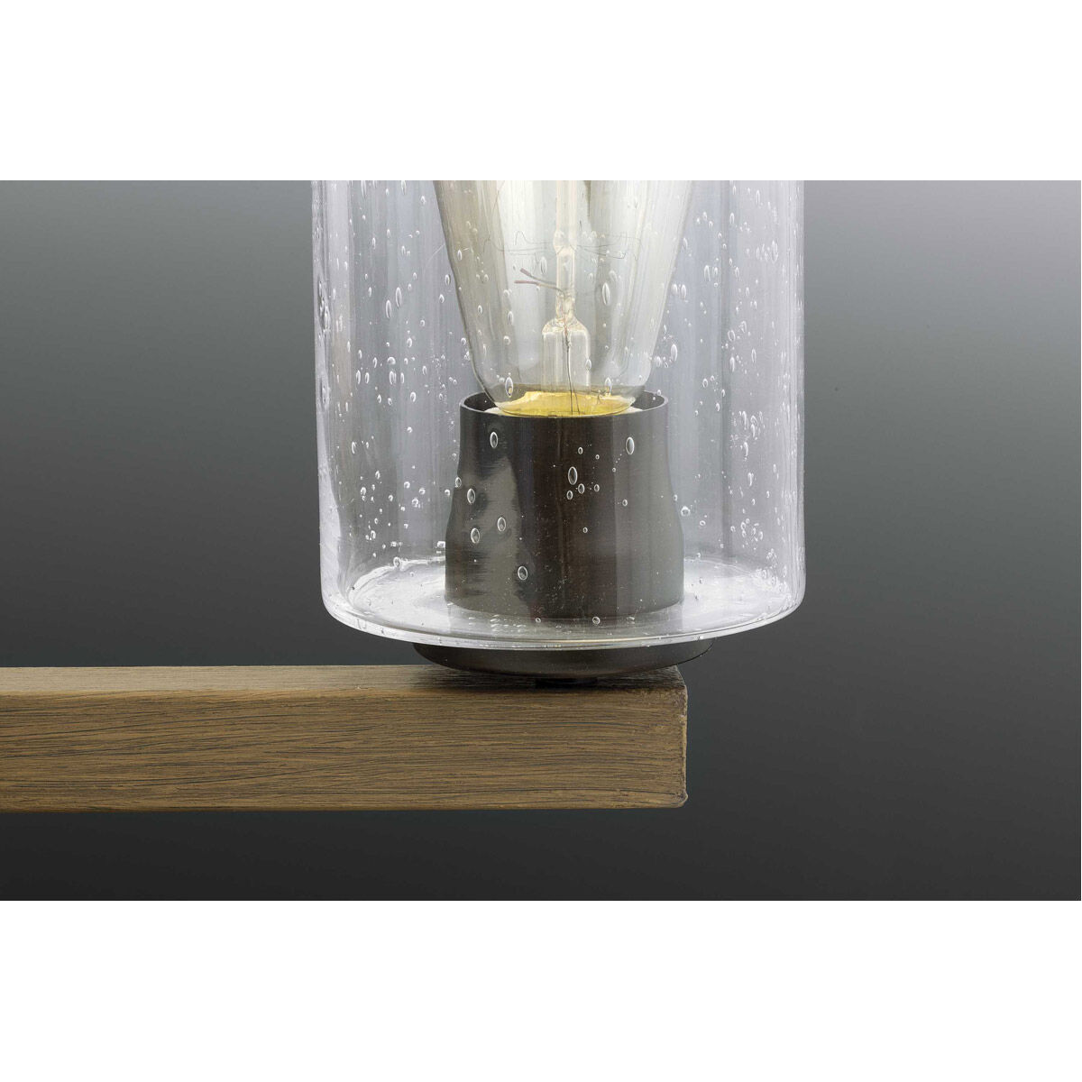 Barnes Mill 3 Light 24 inch Antique Bronze Bath Vanity Wall Light